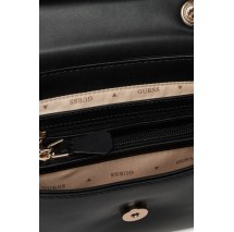 GUESS DARYNA II CNVRTBLE XBODY FLAP ΤΣΑΝΤΑ ΓΥΝΑΙΚΕΙΑ BLACK