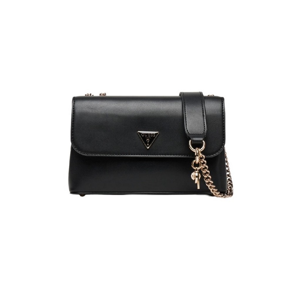 GUESS DARYNA II CNVRTBLE XBODY FLAP ΤΣΑΝΤΑ ΓΥΝΑΙΚΕΙΑ BLACK