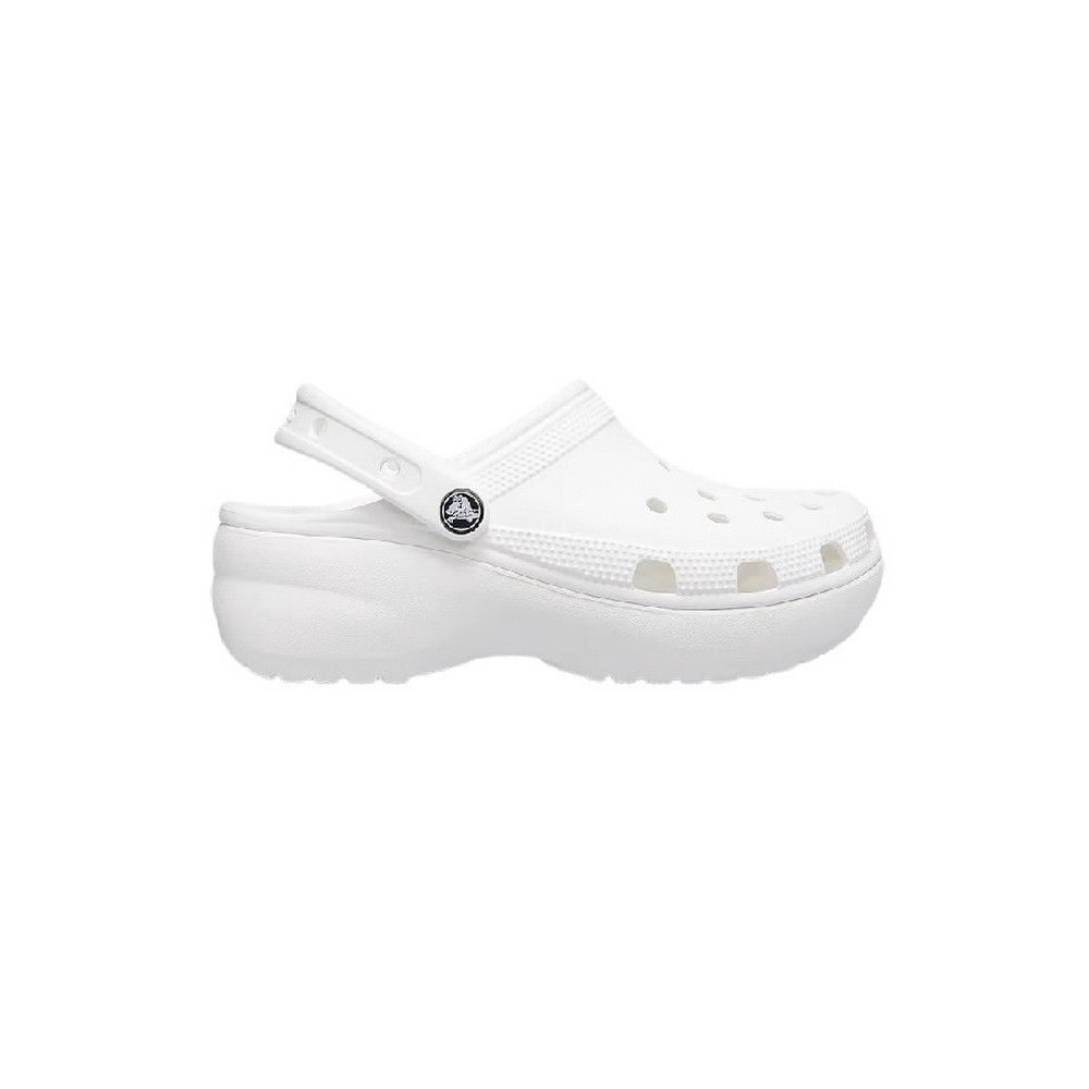 CROCS CLASSIC PLATFORM CLOG 206750 ΠΕΔΙΛΟ ΓΥΝΑΙΚΕΙΟ WHITE