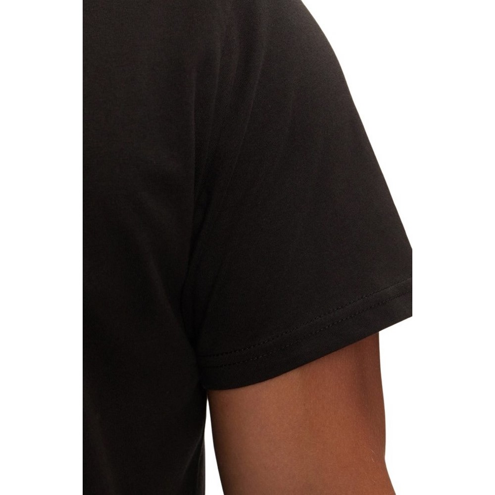 TOMMY JEANS SLIM ESSENTIAL FLAG TEE T-SHIRT ΜΠΛΟΥΖΑ ΑΝΔΡΙΚΗ BLACK