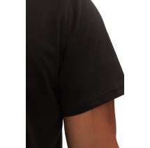 TOMMY JEANS SLIM ESSENTIAL FLAG TEE T-SHIRT ΜΠΛΟΥΖΑ ΑΝΔΡΙΚΗ BLACK