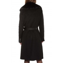 GUESS PATRICE BELTED COAT ΠΑΛΤΟ ΓΥΝΑΙΚΕΙΟ BLACK