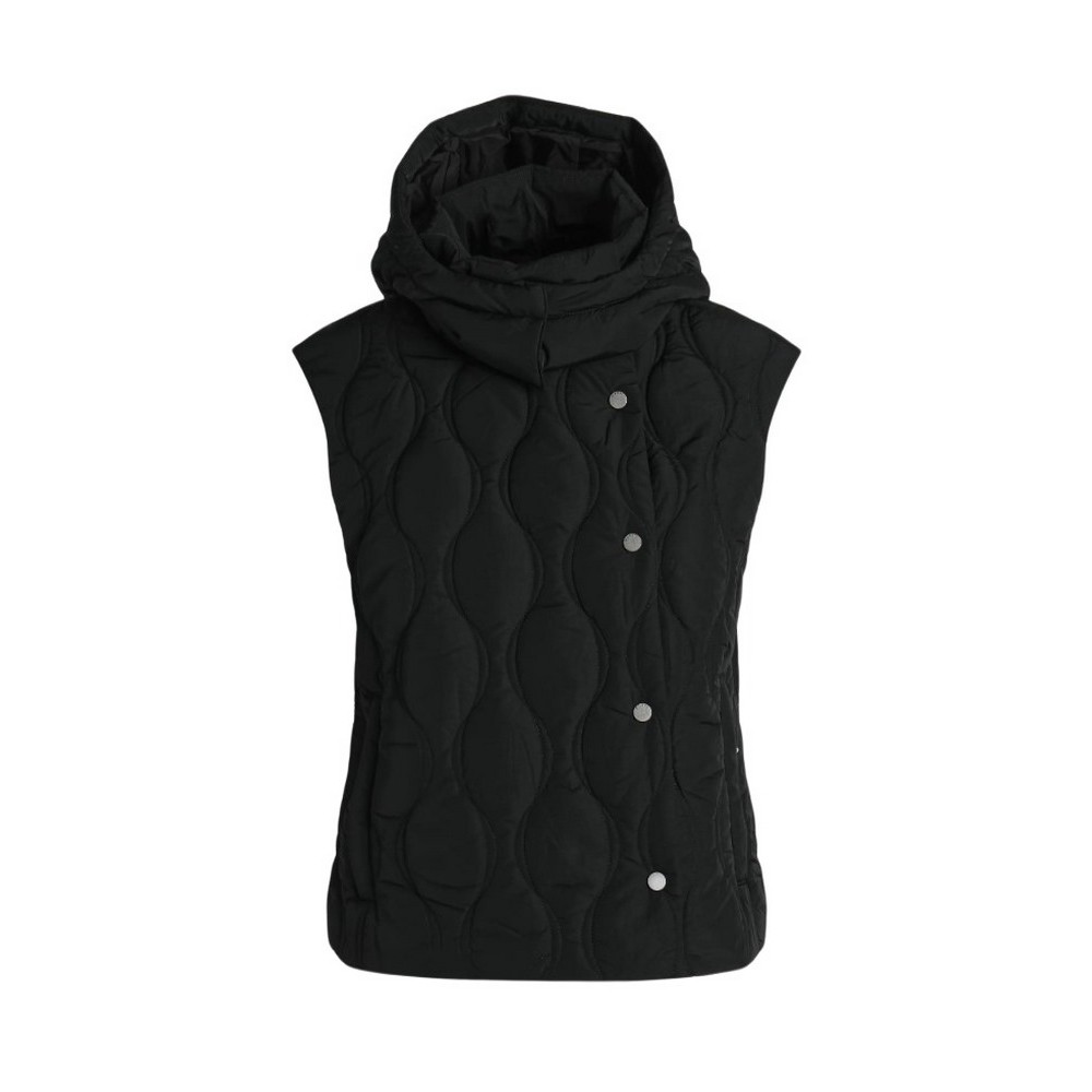 GUESS CORINNE ONION QUILTING VEST ΜΠΟΥΦΑΝ ΑΜΑΝΙΚΟ ΓΥΝΑΙΚΕΙΟ BLACK