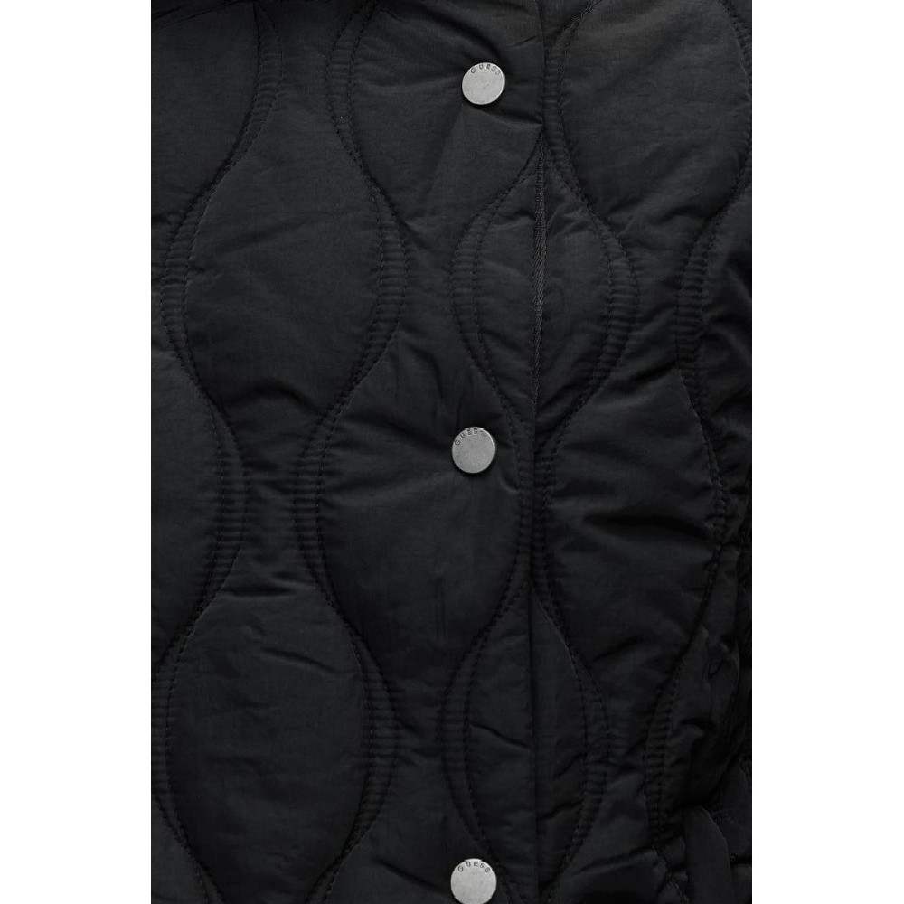 GUESS CORINNE ONION QUILTING VEST ΜΠΟΥΦΑΝ ΑΜΑΝΙΚΟ ΓΥΝΑΙΚΕΙΟ BLACK
