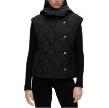 GUESS CORINNE ONION QUILTING VEST ΜΠΟΥΦΑΝ ΑΜΑΝΙΚΟ ΓΥΝΑΙΚΕΙΟ BLACK