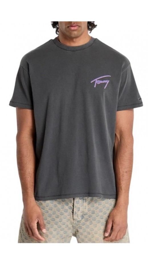TOMMY JEANS RLX FADED GRAPHIC TEE T-SHIRT ΜΠΛΟΥΖΑ ΑΝΔΡΙΚΗ BLACK