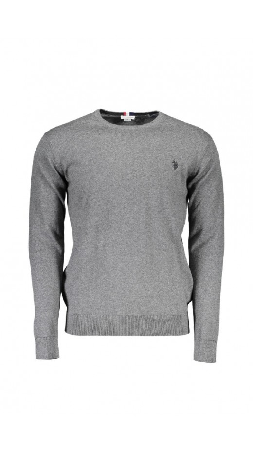 U.S POLO ASSN LEON ΜΠΛΟΥΖΑ  ΑΝΔΡΙΚΗ GREY