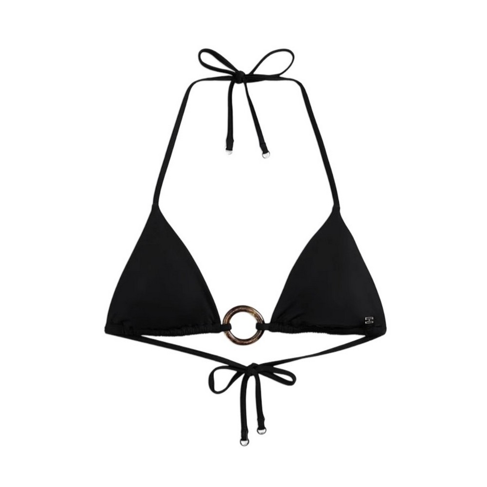 TOMMY HILFIGER TRIANGLE RP ΜΑΓΙΟ ΓΥΝΑΙΚΕΙΟ BLACK