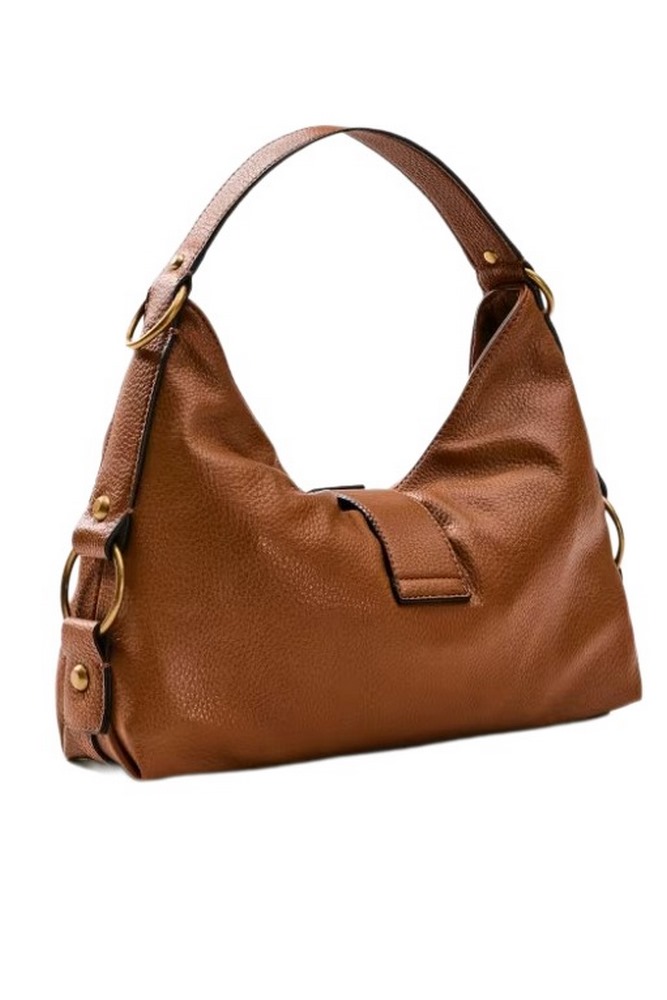 GUESS CAMDEN SHOULDER BAG ΤΣΑΝΤΑ ΓΥΝΑΙΚΕΙΑ COGNAC