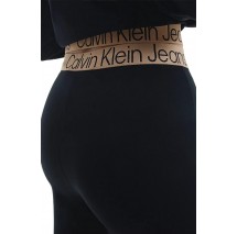 CALVIN KLEIN JEANS LOGO ELASTIC MILANO LEGGINGS ΚΟΛΑΝ ΓΥΝΑΙΚΕΙΟ BLACK