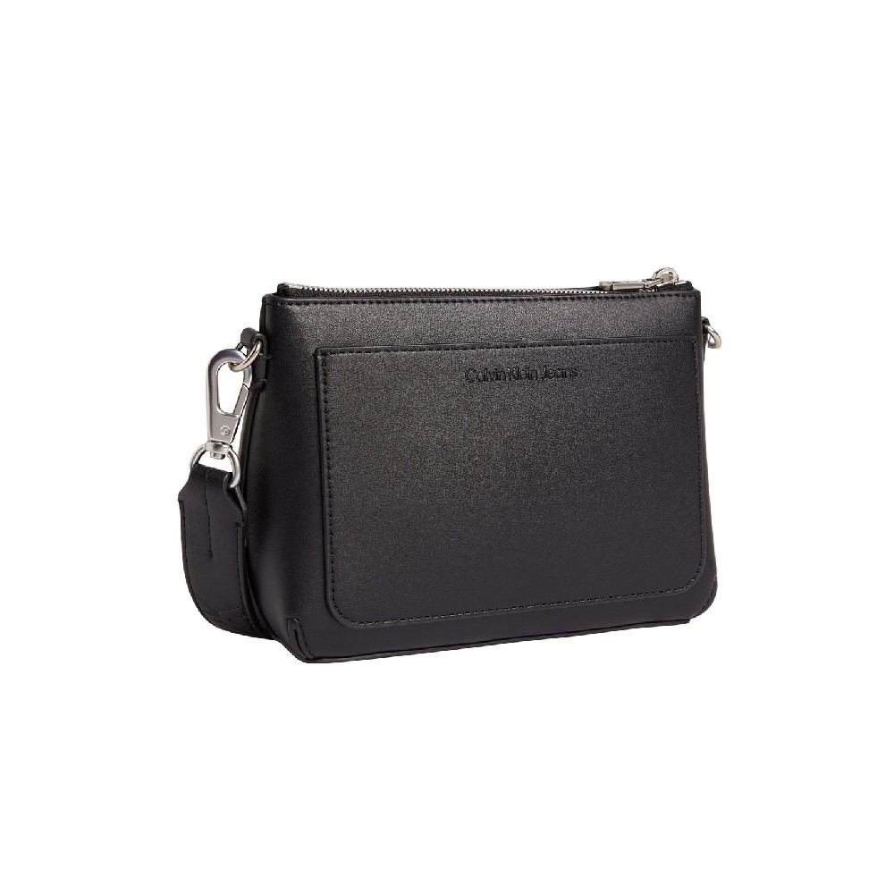 CALVIN KLEIN JEANS SCULPTED CAMERA POUCH21 MONO ΤΣΑΝΤΑ ΓΥΝΑΙΚΕΙΑ BLACK