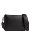 CALVIN KLEIN JEANS SCULPTED CAMERA POUCH21 MONO ΤΣΑΝΤΑ ΓΥΝΑΙΚΕΙΑ BLACK