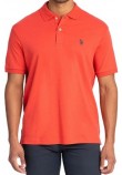 U.S POLO ASSN KING 000147 EHPD USPA BASIC POLO T-SHIRT ΜΠΛΟΥΖΑ ΑΝΔΡΙΚΗ ORANGE