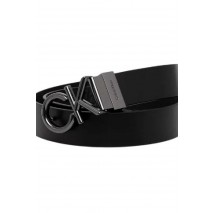 CALVIN KLEIN JEANS ADJ/REV CK METAL BOMBE MONO 35MM ΖΩΝΗ ΑΝΔΡΙΚΗ BLACK