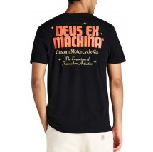 DEUS DROP DOWN TEE DMP251953B T-SHIRT  ΜΠΛΟΥΖΑ ΑΝΔΡΙΚΗ BLACK