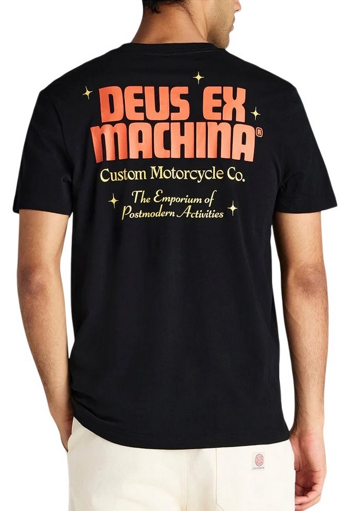 DEUS DROP DOWN TEE DMP251953B T-SHIRT  ΜΠΛΟΥΖΑ ΑΝΔΡΙΚΗ BLACK
