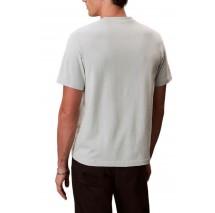 CALVIN KLEIN JEANS MONOGRAM 20S EASY T-SHIRT ΜΠΛΟΥΖΑ ΑΝΔΡΙΚΗ MINT