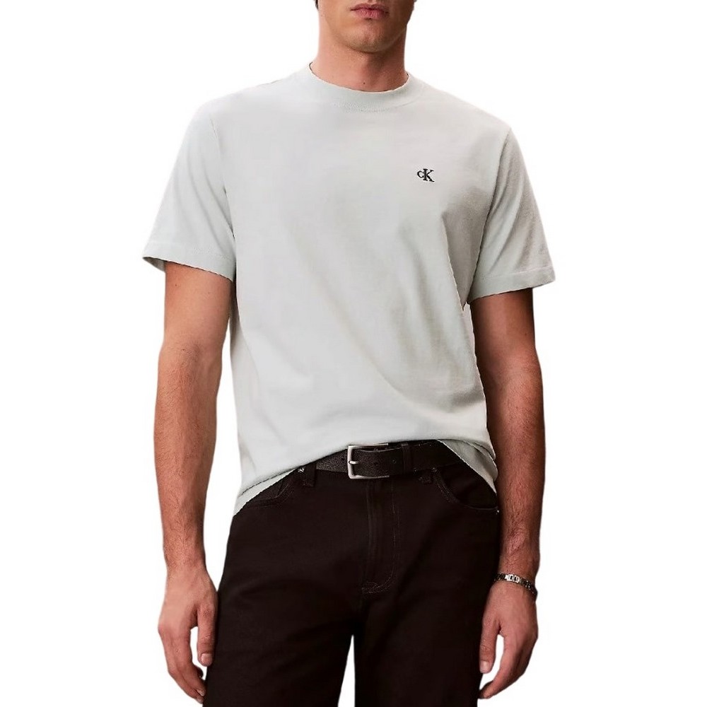 CALVIN KLEIN JEANS MONOGRAM 20S EASY T-SHIRT ΜΠΛΟΥΖΑ ΑΝΔΡΙΚΗ MINT