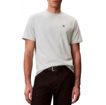 CALVIN KLEIN JEANS MONOGRAM 20S EASY T-SHIRT ΜΠΛΟΥΖΑ ΑΝΔΡΙΚΗ MINT