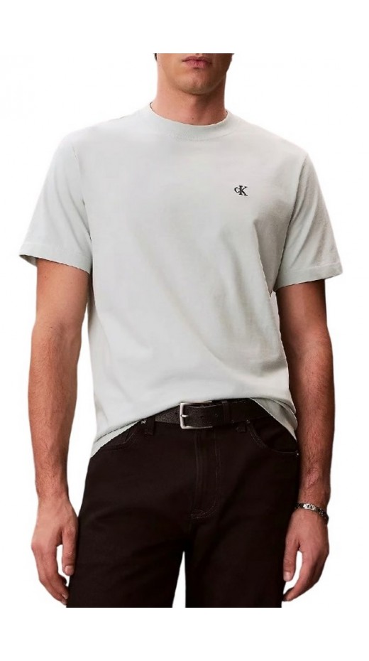CALVIN KLEIN JEANS MONOGRAM 20S EASY T-SHIRT ΜΠΛΟΥΖΑ ΑΝΔΡΙΚΗ MINT