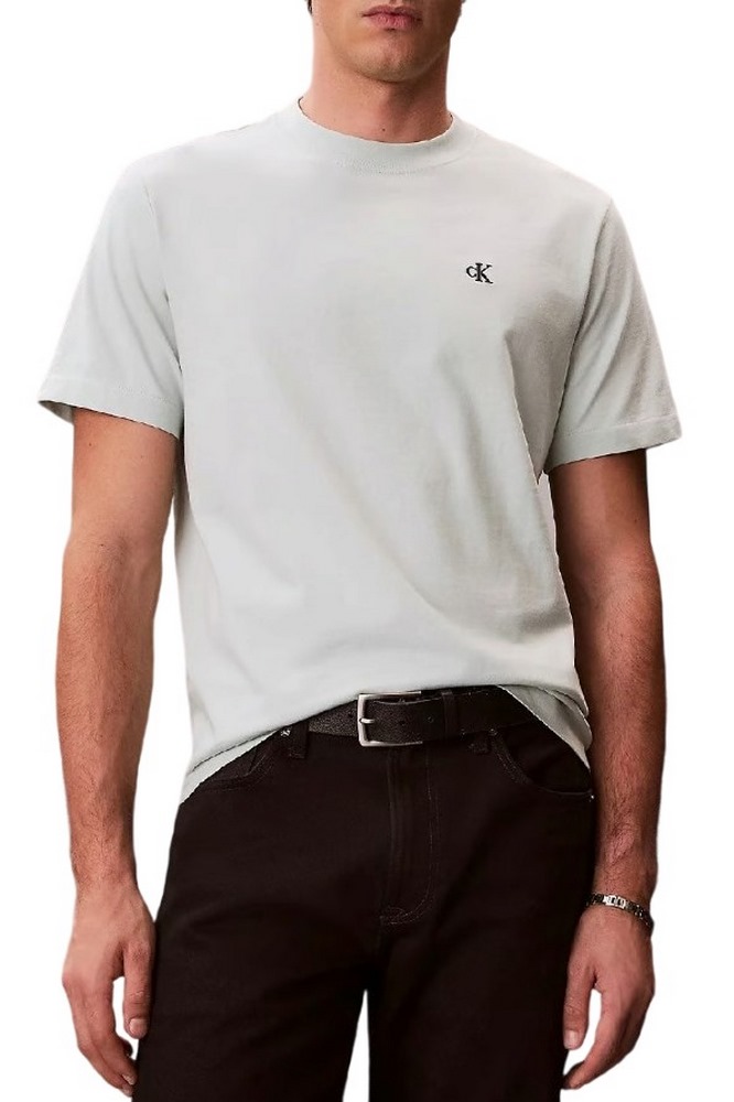CALVIN KLEIN JEANS MONOGRAM 20S EASY T-SHIRT ΜΠΛΟΥΖΑ ΑΝΔΡΙΚΗ MINT