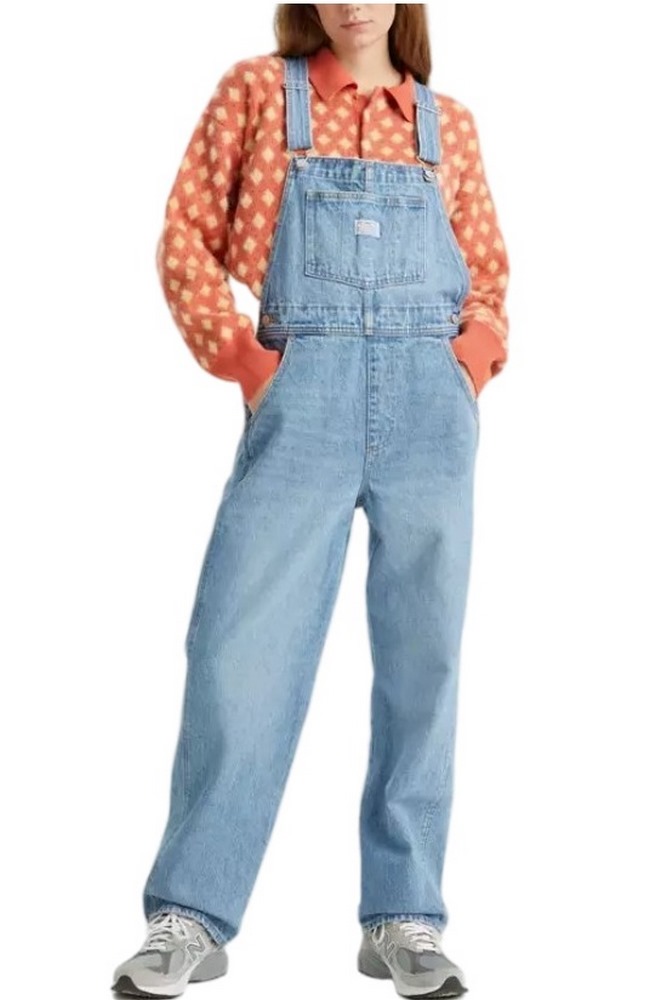 LEVIS VINTAGE OVERALL 853150016 ΦΟΡΜΑ ΟΛΟΣΩΜΗ ΓΥΝΑΙΚΕΙΑ BLUΕ DENIM