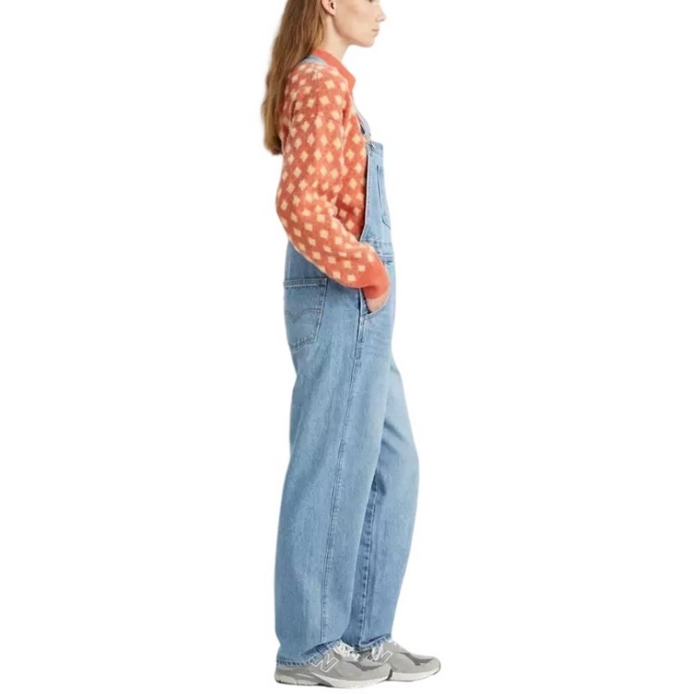 LEVIS VINTAGE OVERALL 853150016 ΦΟΡΜΑ ΟΛΟΣΩΜΗ ΓΥΝΑΙΚΕΙΑ BLUΕ DENIM