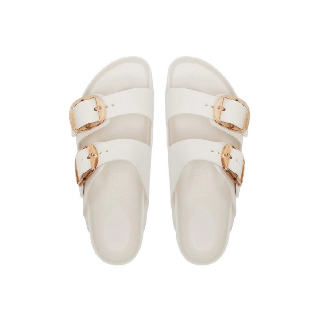 BIRKENSTOCK POOL ARIZONA BIG BUCKLE EVA NARROW SEASONAL ΠΑΝΤΟΦΛΑ ΓΥΝΑΙΚΕΙΑ EGGSHELL