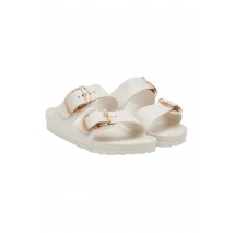 BIRKENSTOCK POOL ARIZONA BIG BUCKLE EVA NARROW SEASONAL ΠΑΝΤΟΦΛΑ ΓΥΝΑΙΚΕΙΑ EGGSHELL
