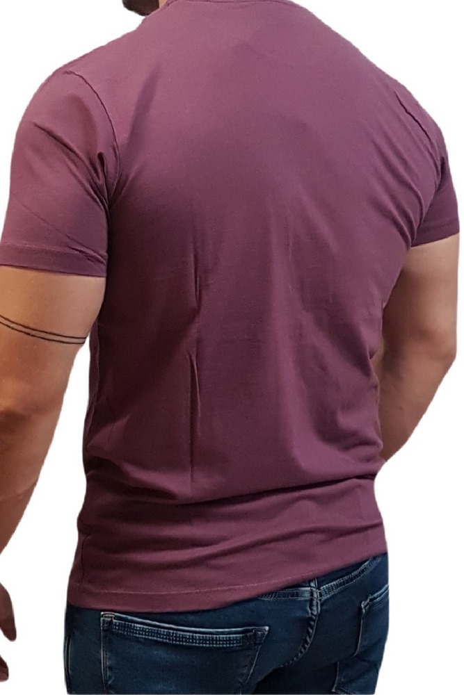 PEPE JEANS EGGO N T-SHIRT ΑΝΔΡΙΚΟ BORDEAUX