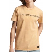 SUPERDRY D1 OVIN VINTAGE CORP LOGO TEE T-SHIRT ΑΝΔΡΙΚΟ MUSTARD