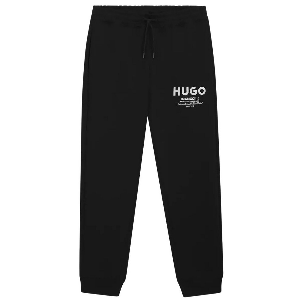 HUGO BOSS NEVEZ JERSEY TROUSERS ΠΑΝΤΕΛΟΝΙ ΦΟΡΜΑ ΑΝΔΡΙΚΟ BLACK