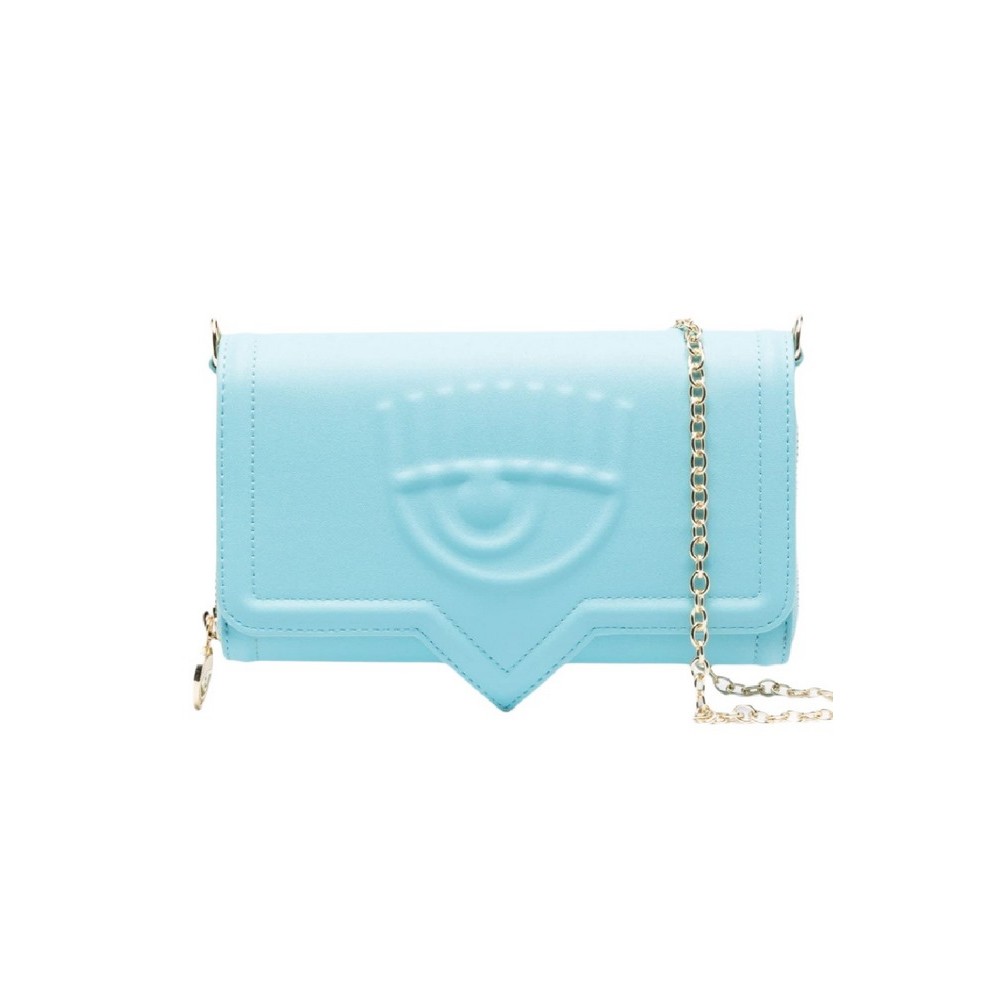 CHIARA FERRAGNI RANGE A-EYELIKE BAGS SMOOTH CALF ΤΣΑΝΤΑ ΓΥΝΑΙΚΕΙΑ SKY