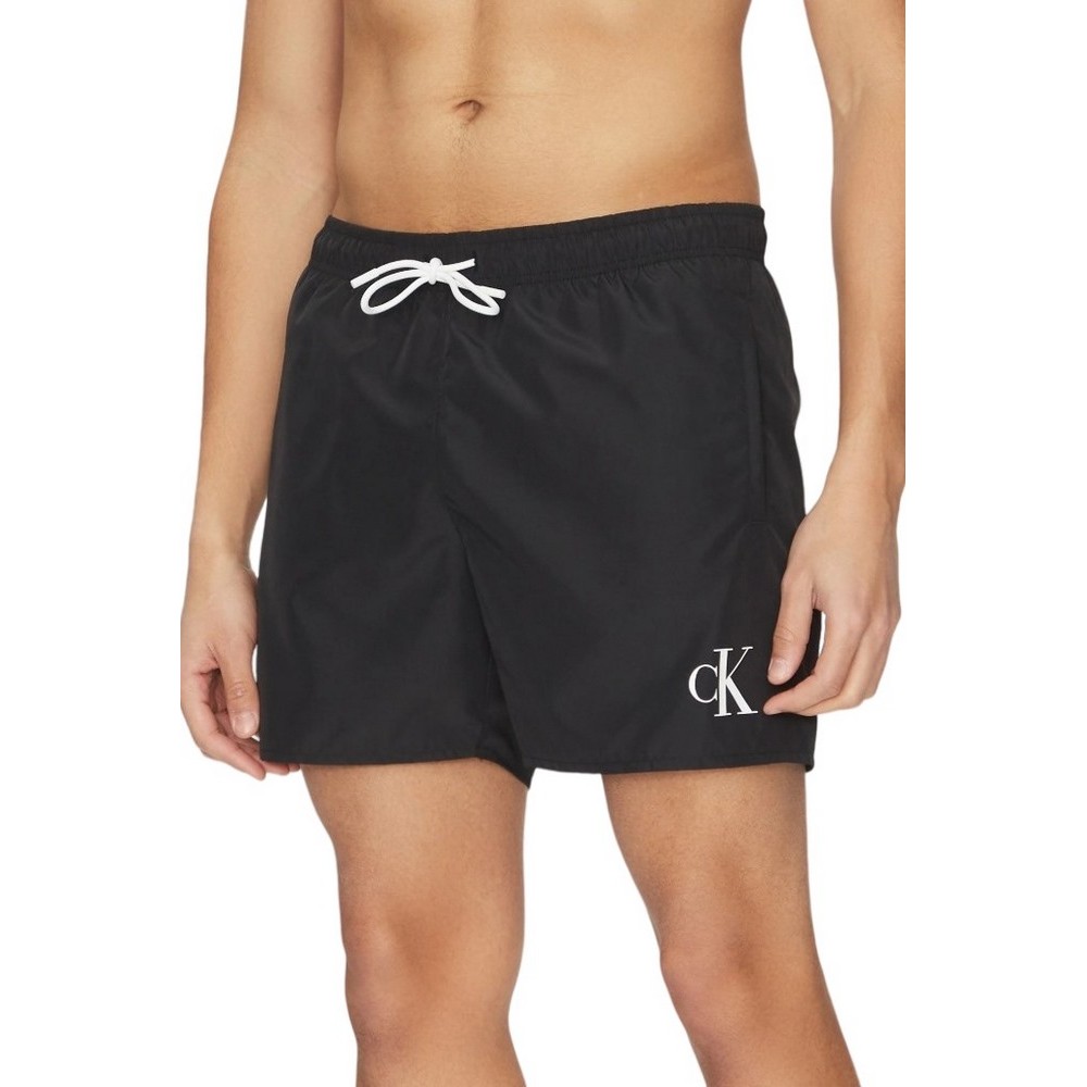 CALVIN KLEIN JEANS MEDIUM DRAWSTRING ΜΑΓΙΟ ΑΝΔΡΙΚΟ BLACK