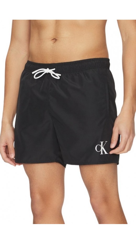 CALVIN KLEIN JEANS MEDIUM DRAWSTRING ΜΑΓΙΟ ΑΝΔΡΙΚΟ BLACK