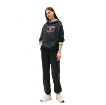 TOMMY JEANS CREST FLAG HOODIE ΦΟΥΤΕΡ ΜΠΛΟΥΖΑ ΓΥΝΑΙΚΕΙΑ BLACK