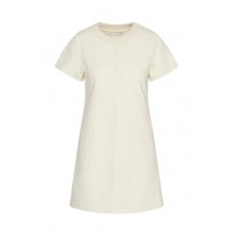 CALVIN KLEIN JEANS A PUNTO MILANO T-SHIRT DRESS ΦΟΡΕΜΑ ΓΥΝΑΙΚΕΙΟ OFF WHITE