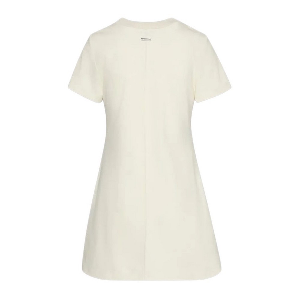 CALVIN KLEIN JEANS A PUNTO MILANO T-SHIRT DRESS ΦΟΡΕΜΑ ΓΥΝΑΙΚΕΙΟ OFF WHITE