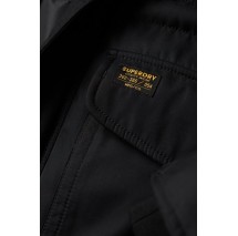 SUPERDRY D2 OVIN CHINOOK FAUX FUR PARKA ΜΠΟΥΦΑΝ ΑΝΔΡΙΚΟ BLACK