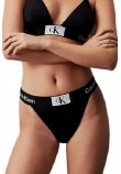 CALVIN KLEIN JEANS CHEEKY HIGH RISE BIKINI ΜΑΓΙΟ ΓΥΝΑΙΚΕΙΟ BLACK