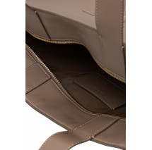 CALVIN KLEIN RAISED CK MEDIUM TOTE ΤΣΑΝΤΑ ΓΥΝΑΙΚΕΙΑ TAUPE