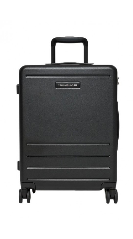 T0MMY HILFIGER CABIN SIZE SUITCASE UNISEX ΒΑΛΙΤΣΑ BLACK