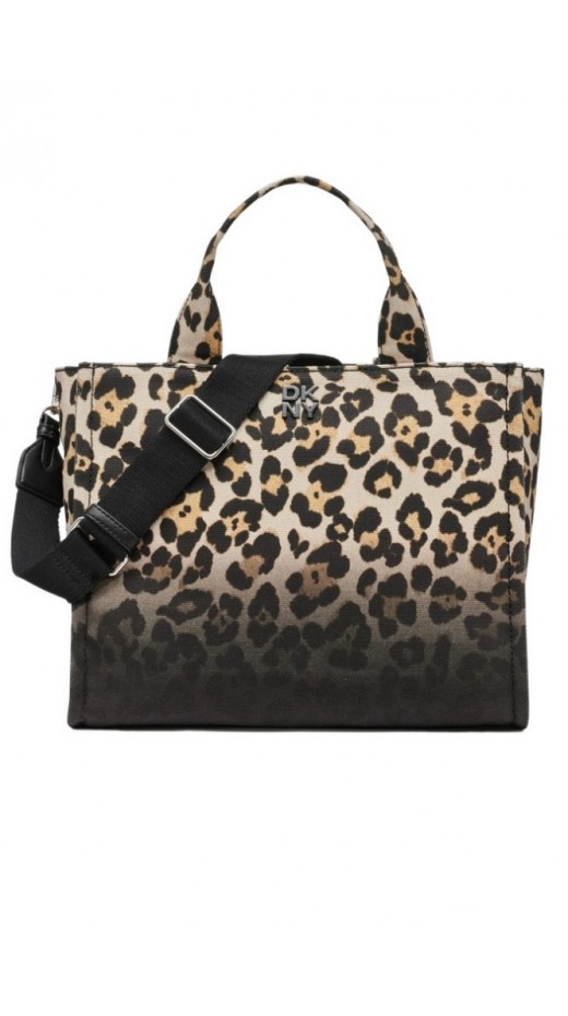 DKNY HADLEE TOTE HANDBAG R52ALR57 ΤΣΑΝΤΑ ΓΥΝΑΙΚΕΙΑ LEOPARD