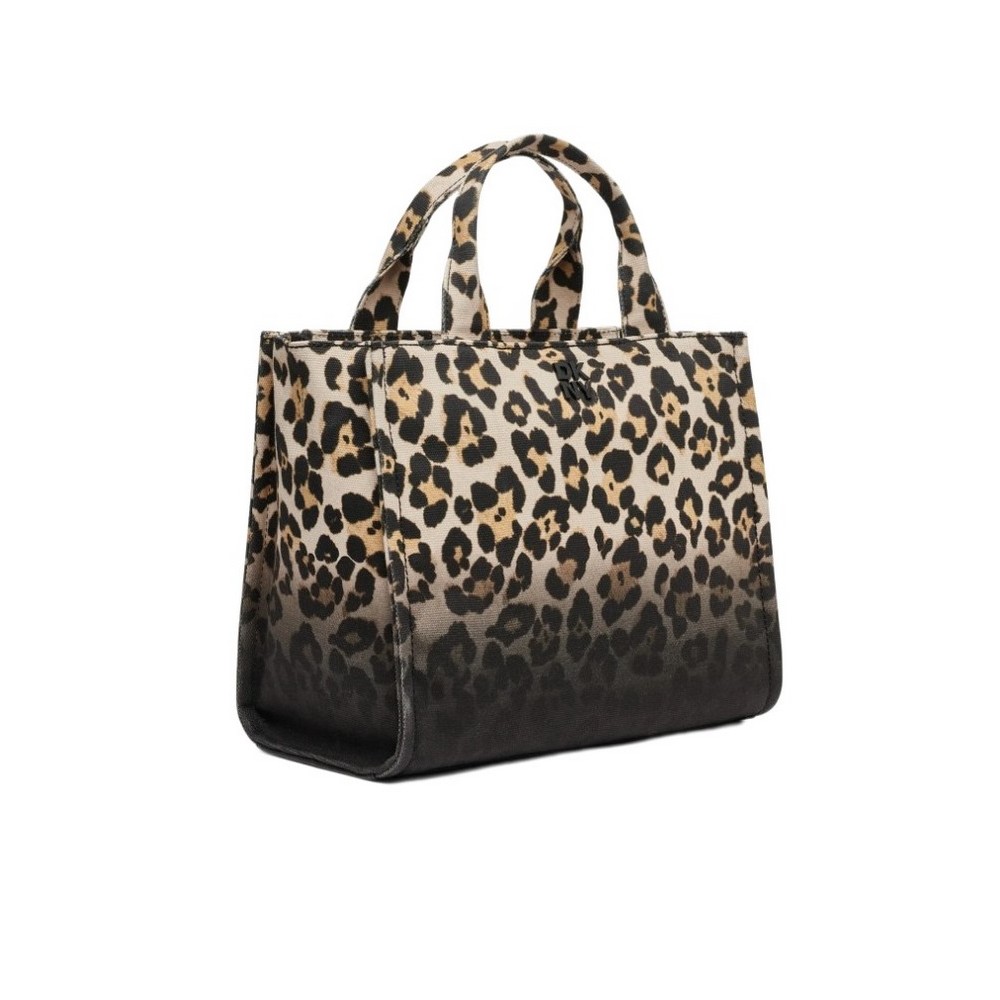 DKNY HADLEE TOTE HANDBAG R52ALR57 ΤΣΑΝΤΑ ΓΥΝΑΙΚΕΙΑ LEOPARD