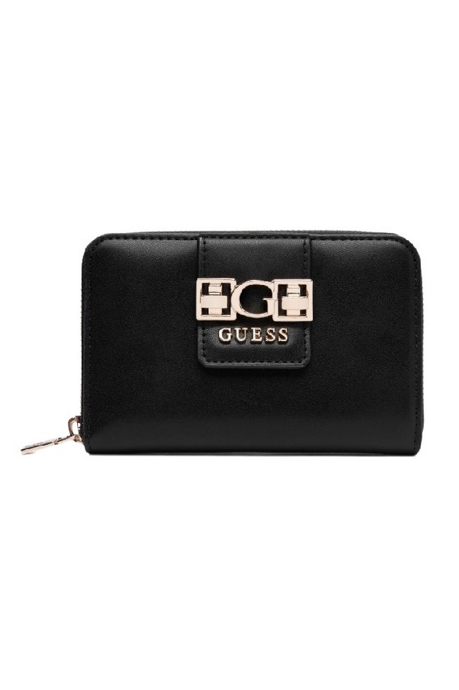 GUESS JANE SLG MEDIUM ZIP AROUND ΠΟΡΤΟΦΟΛΙ ΓΥΝΑΙΚΕΙΟ BLACK