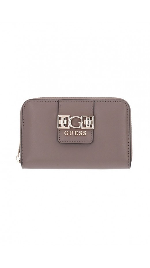 GUESS JANE SLG MEDIUM ZIP AROUND ΠΟΡΤΟΦΟΛΙ ΓΥΝΑΙΚΕΙΟ TAUPE