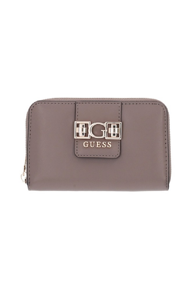 GUESS JANE SLG MEDIUM ZIP AROUND ΠΟΡΤΟΦΟΛΙ ΓΥΝΑΙΚΕΙΟ TAUPE
