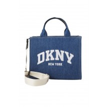 DKNY HADLEE TOTE HANDBAG R52ADR57 ΤΣΑΝΤΑ ΓΥΝΑΙΚΕΙΑ BLUΕ DENIM