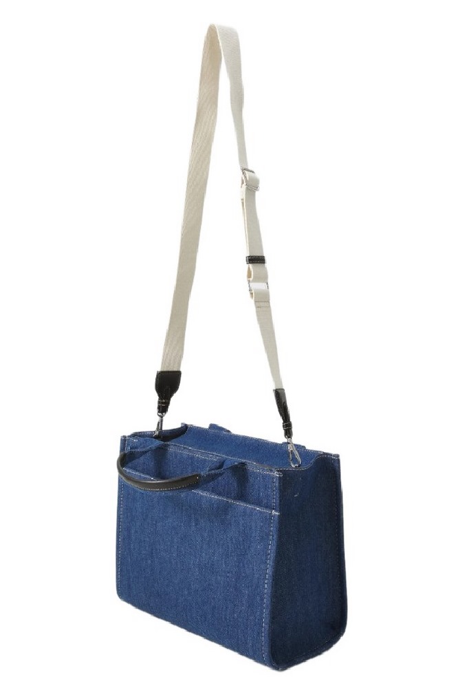 DKNY HADLEE TOTE HANDBAG R52ADR57 ΤΣΑΝΤΑ ΓΥΝΑΙΚΕΙΑ BLUΕ DENIM