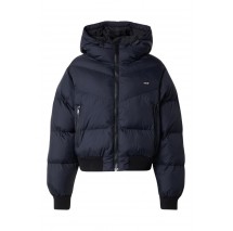 LEVIS NOE WESTERN CROP PUFFER JACKET ΜΠΟΥΦΑΝ ΓΥΝΑΙΚΕΙΟ NAVY